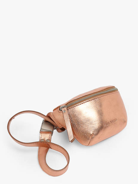 Heuptasje La Banane Xs Leder Paul marius Roze vintage 52641 ander zicht 2